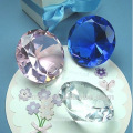Diamante casado cristalino colorido artificial para el recuerdo promocional del regalo